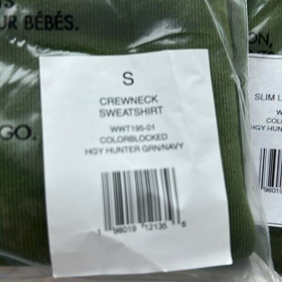 NWT $98 REVOLVE We Wore What SET crewneck sweatshirt S - Picture 4 of 5